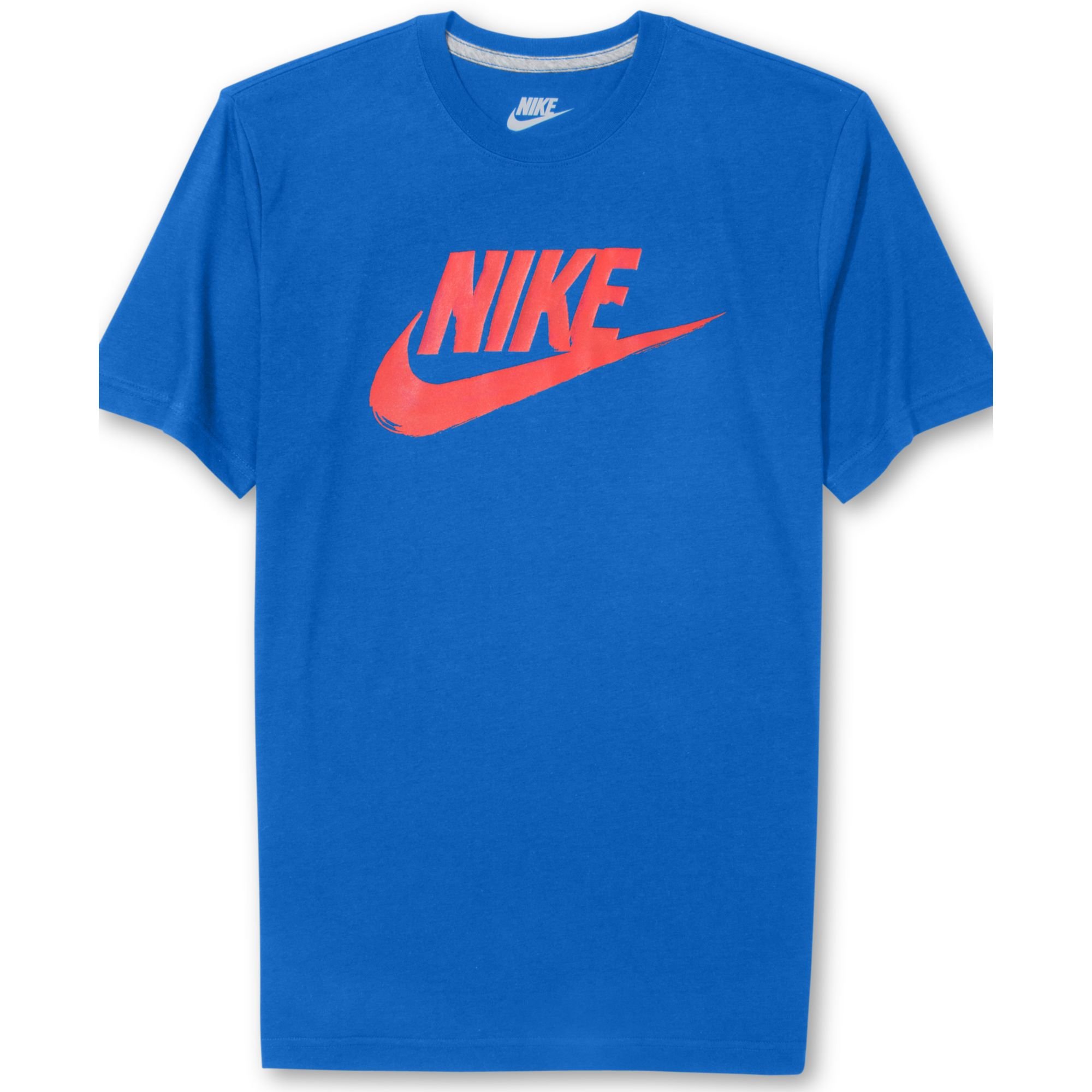 Lyst - Nike Futura Logo Tshirt in Orange for Men