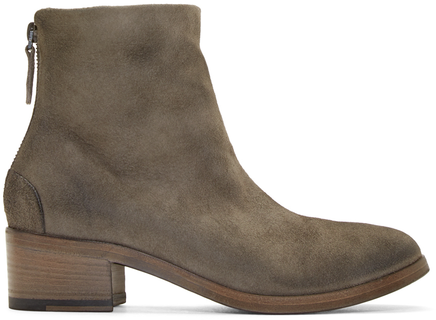 m&s grey ankle boots