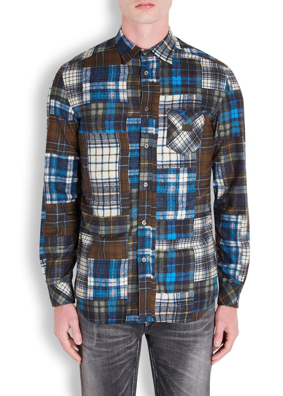 diesel flannel shirt
