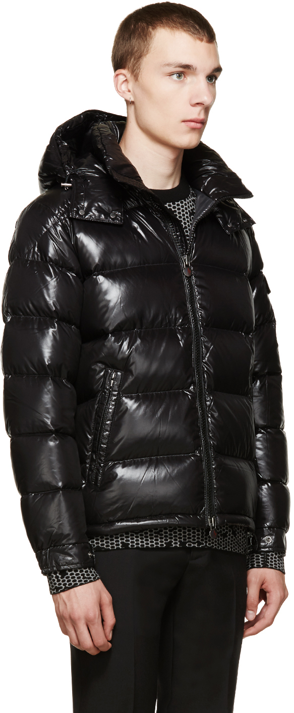 moncler black quilted down maya jacket moncler black quilted down maya jacket