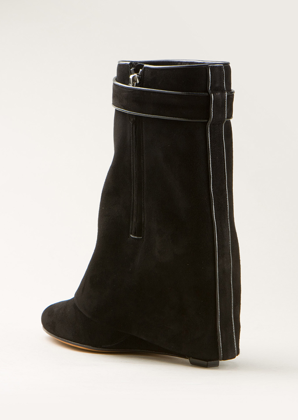 givenchy suede shark boots