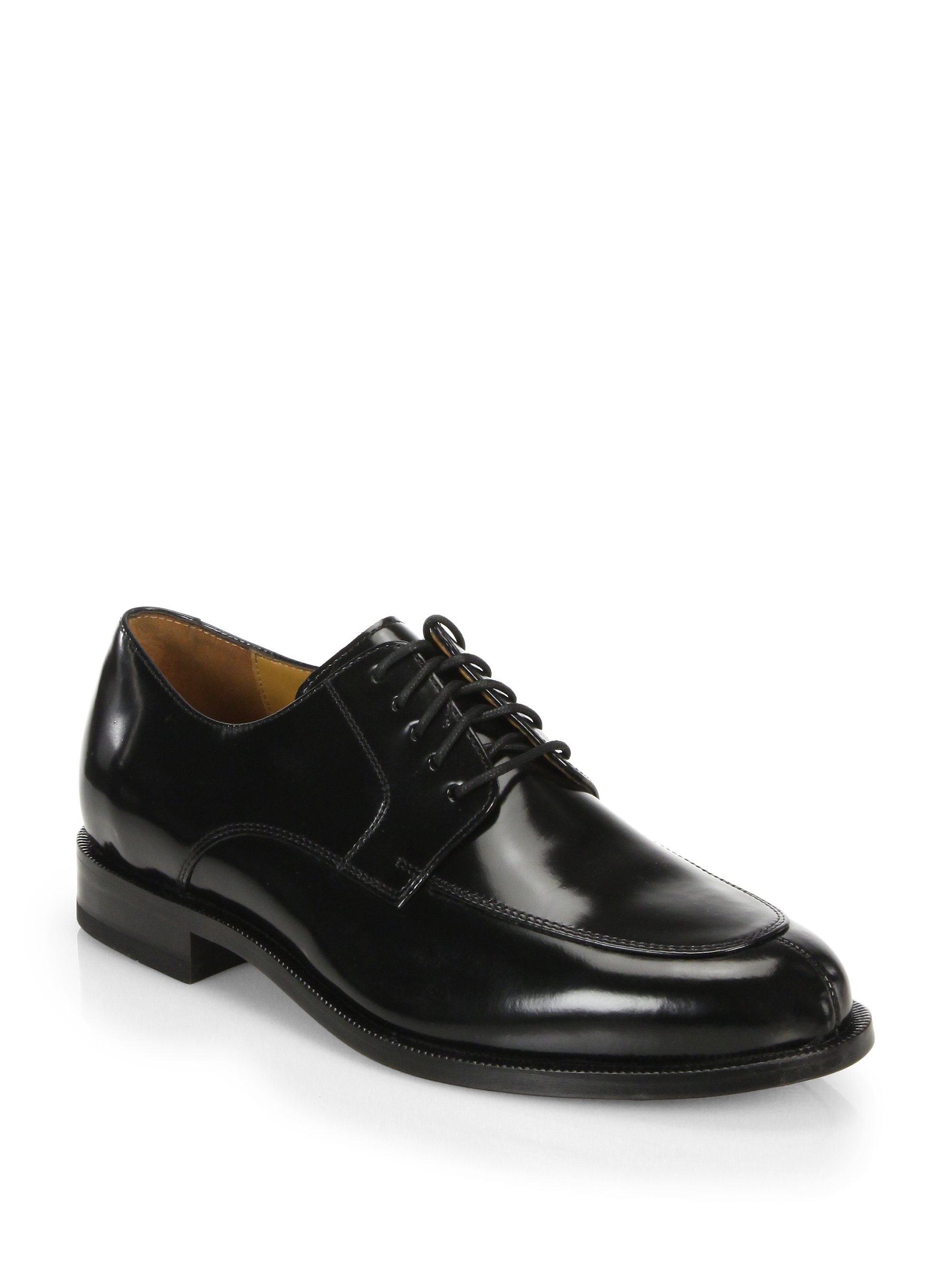 Lyst - Cole Haan Air Carter Leather Split-Toe Oxfords in Black for Men