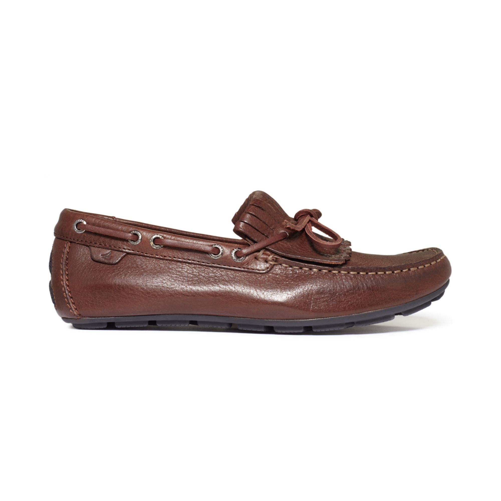 Sperry top-sider Wave Driver Kiltie Loafers in Brown for Men | Lyst