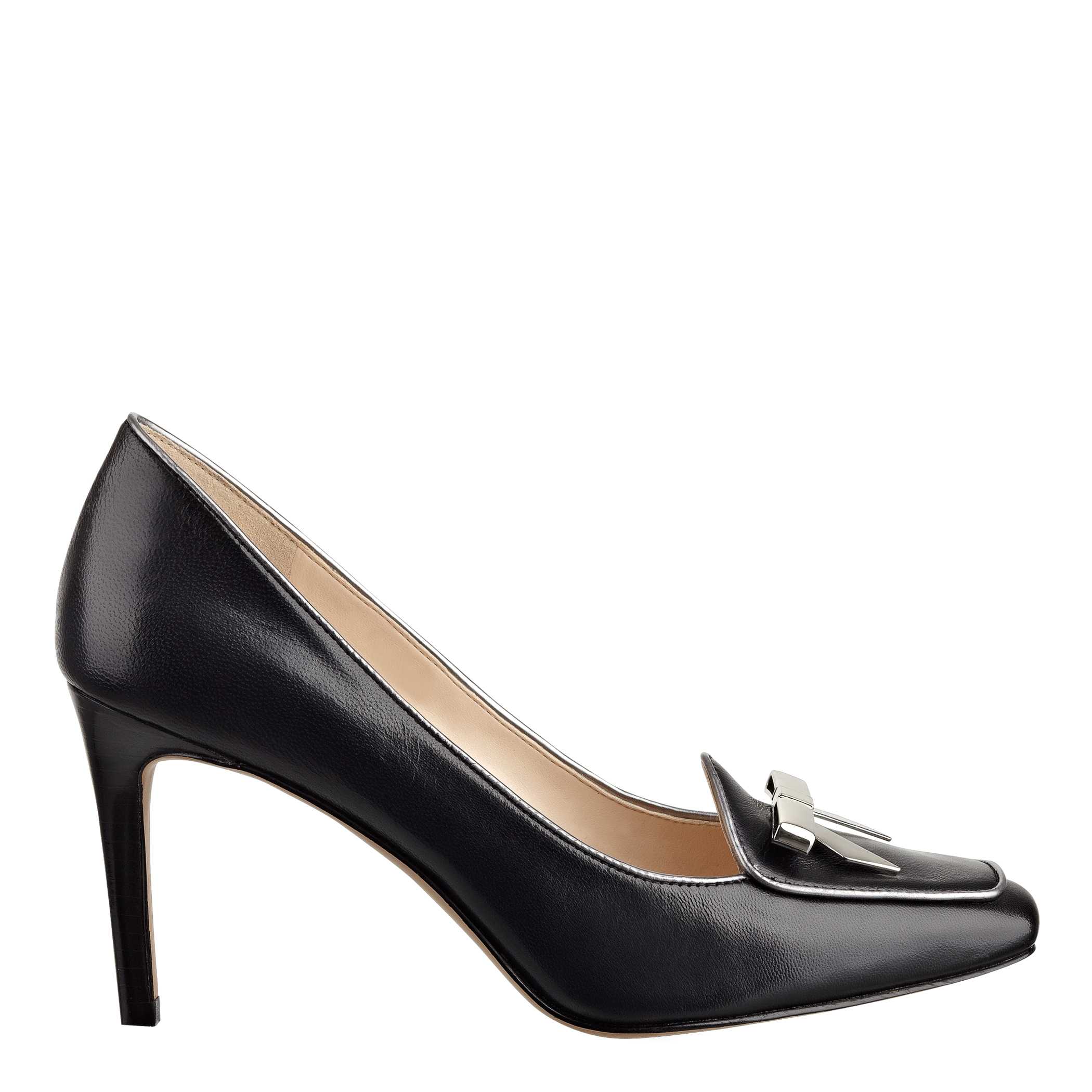 Lyst Nine West Darcy Almond Toe Pump in Black