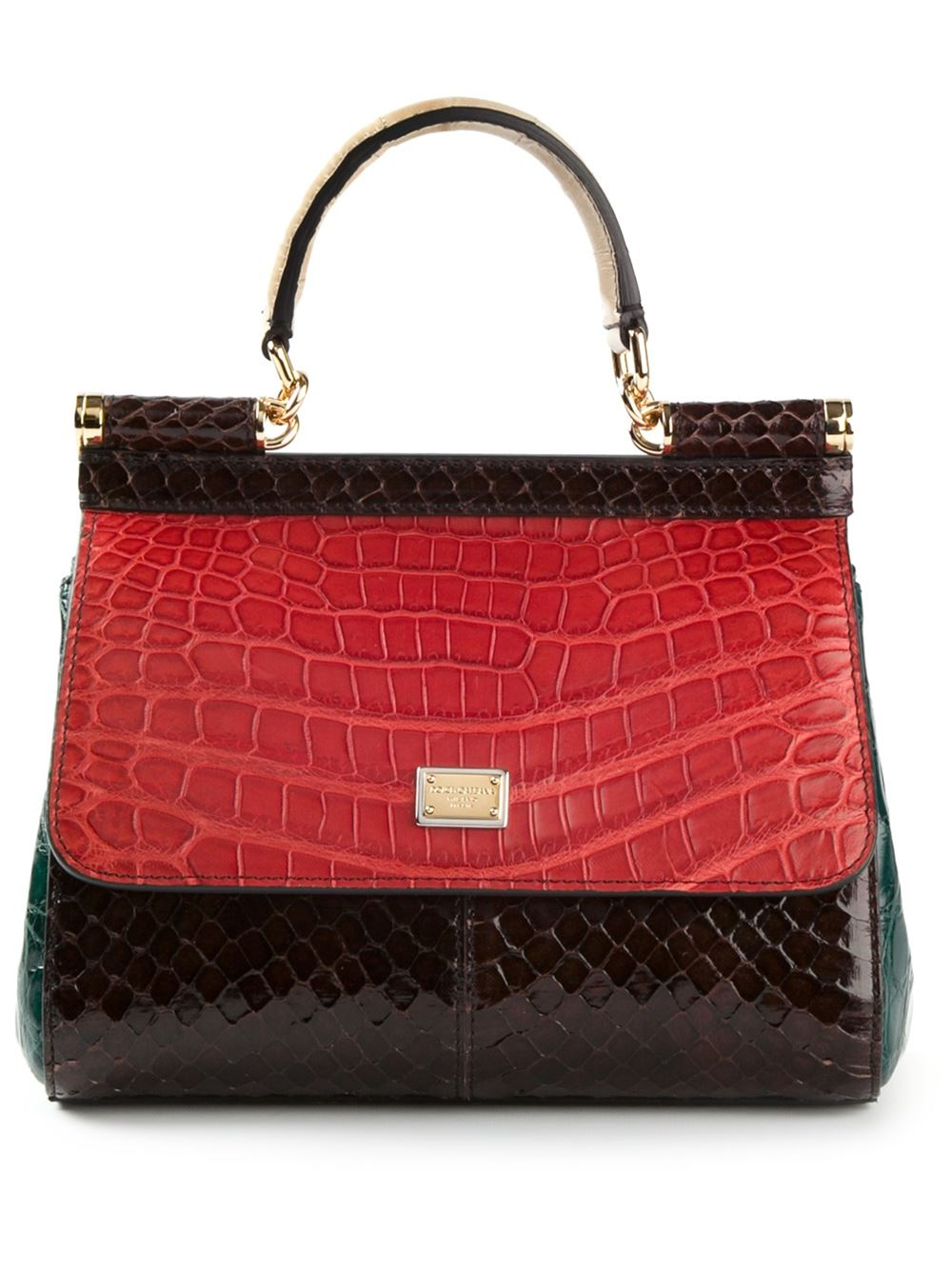 dolce gabbana sicily bag red