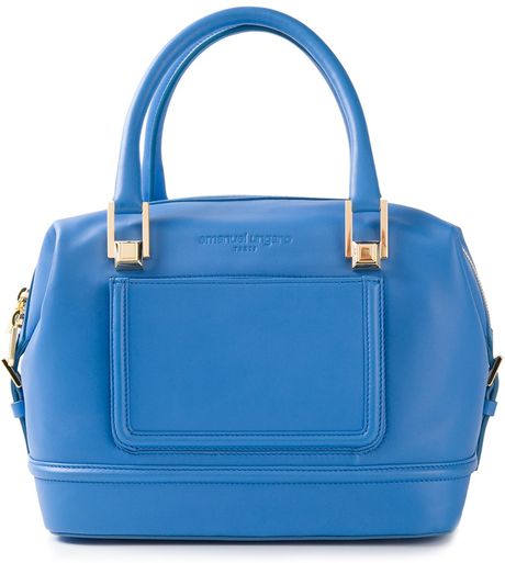 Emanuel Ungaro Tote Bag in Blue | Lyst
