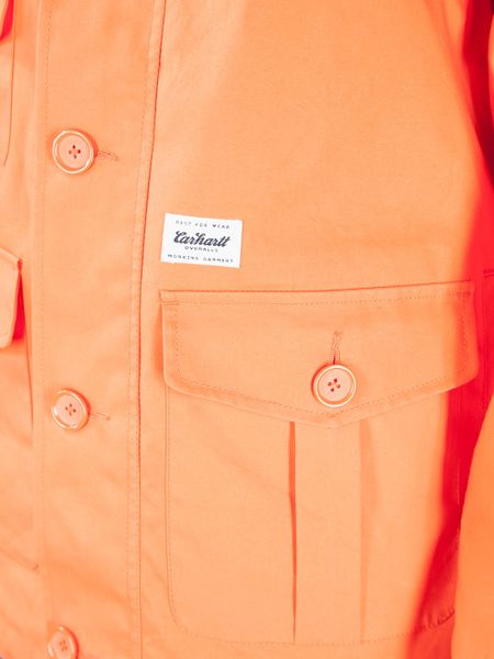 Carhartt Blast Orange Duffle Coat in Orange for Men | Lyst