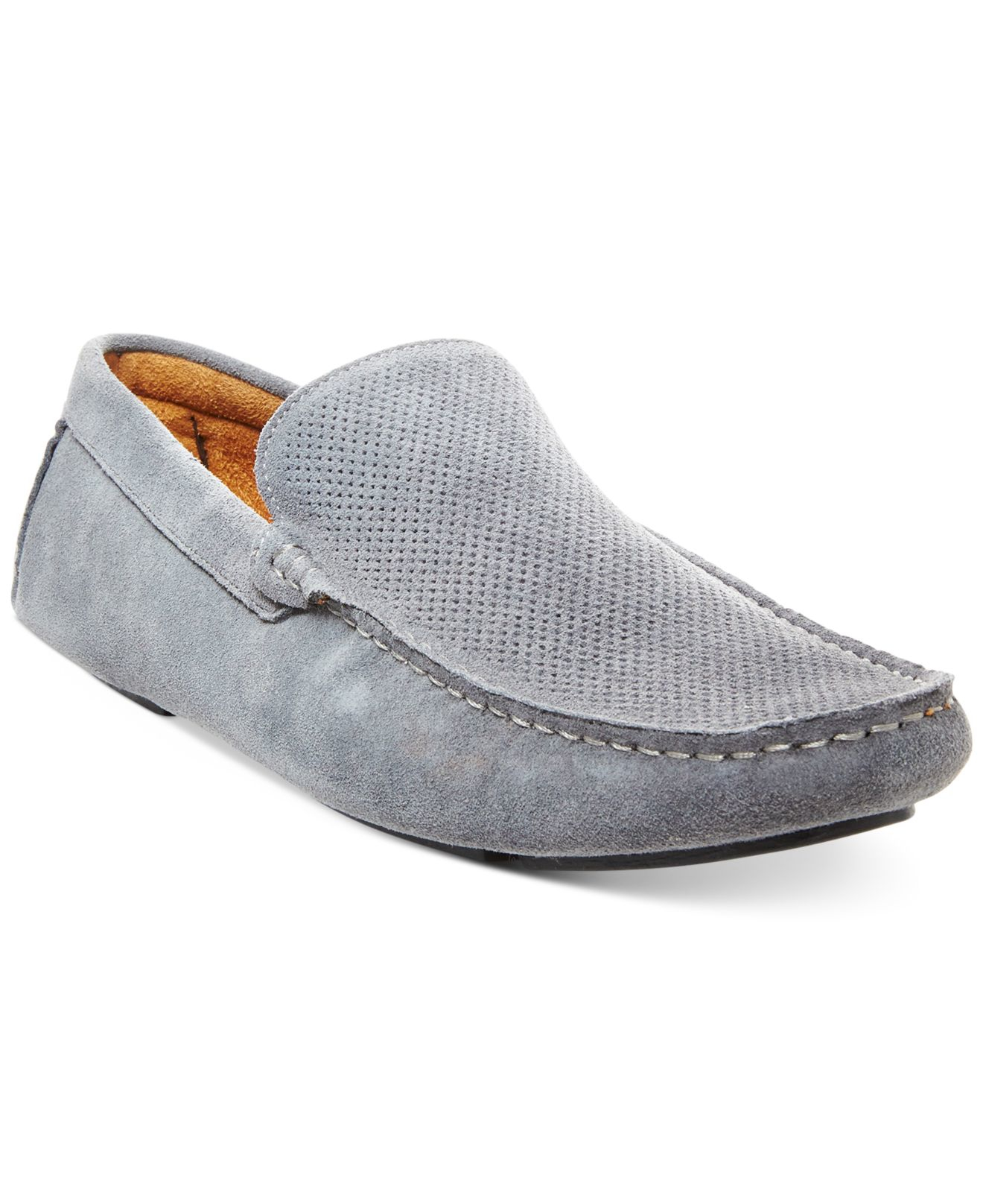 gray men loafers