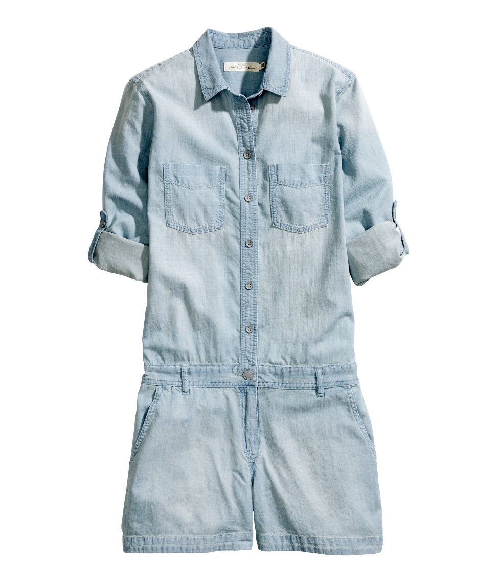 playsuit denim