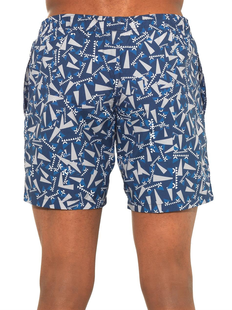 Fendi Monster-Print Swim Shorts in Blue for Men | Lyst