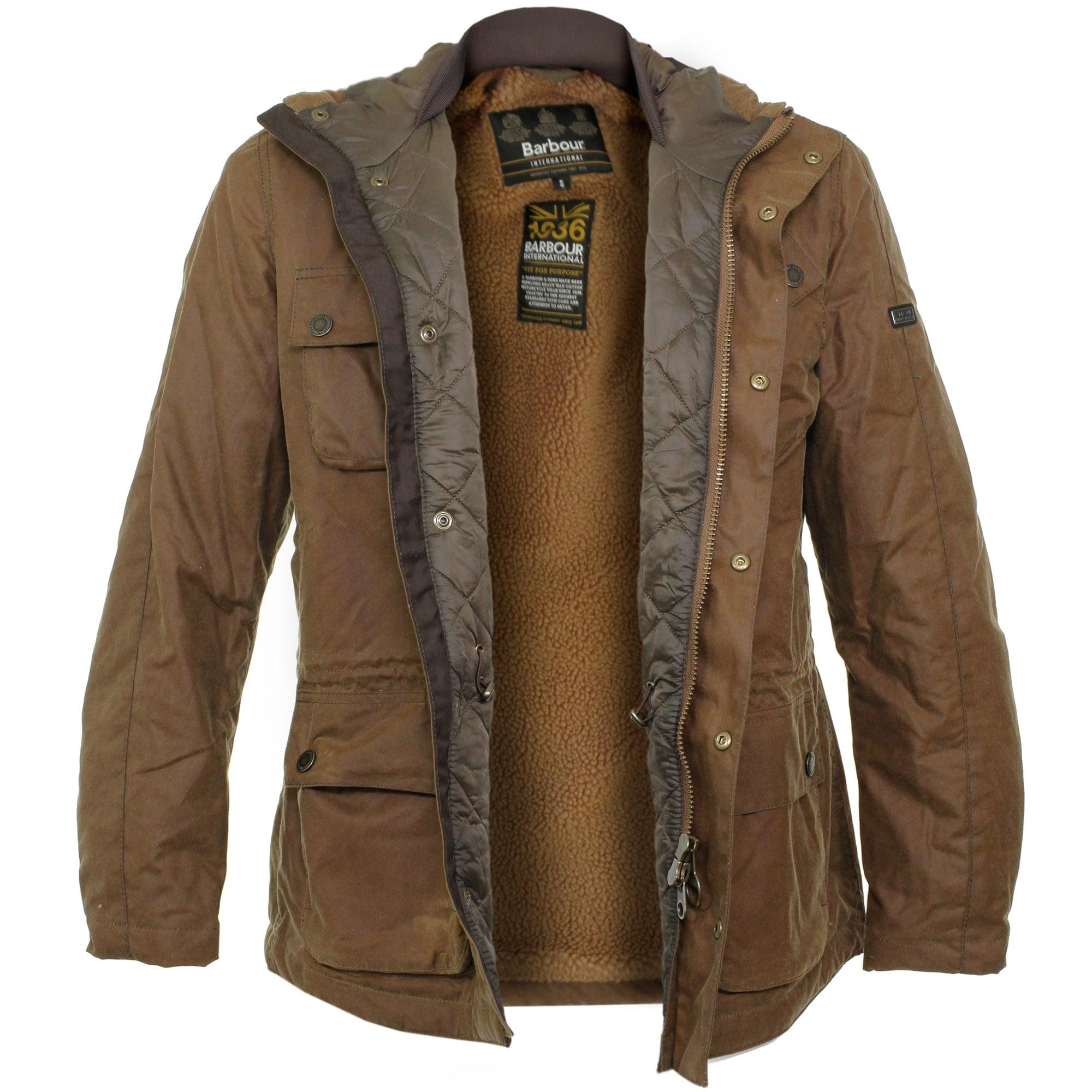Barbour V Tech Tan Waxed Jacket Mwx1096Ta51 for Men - Lyst