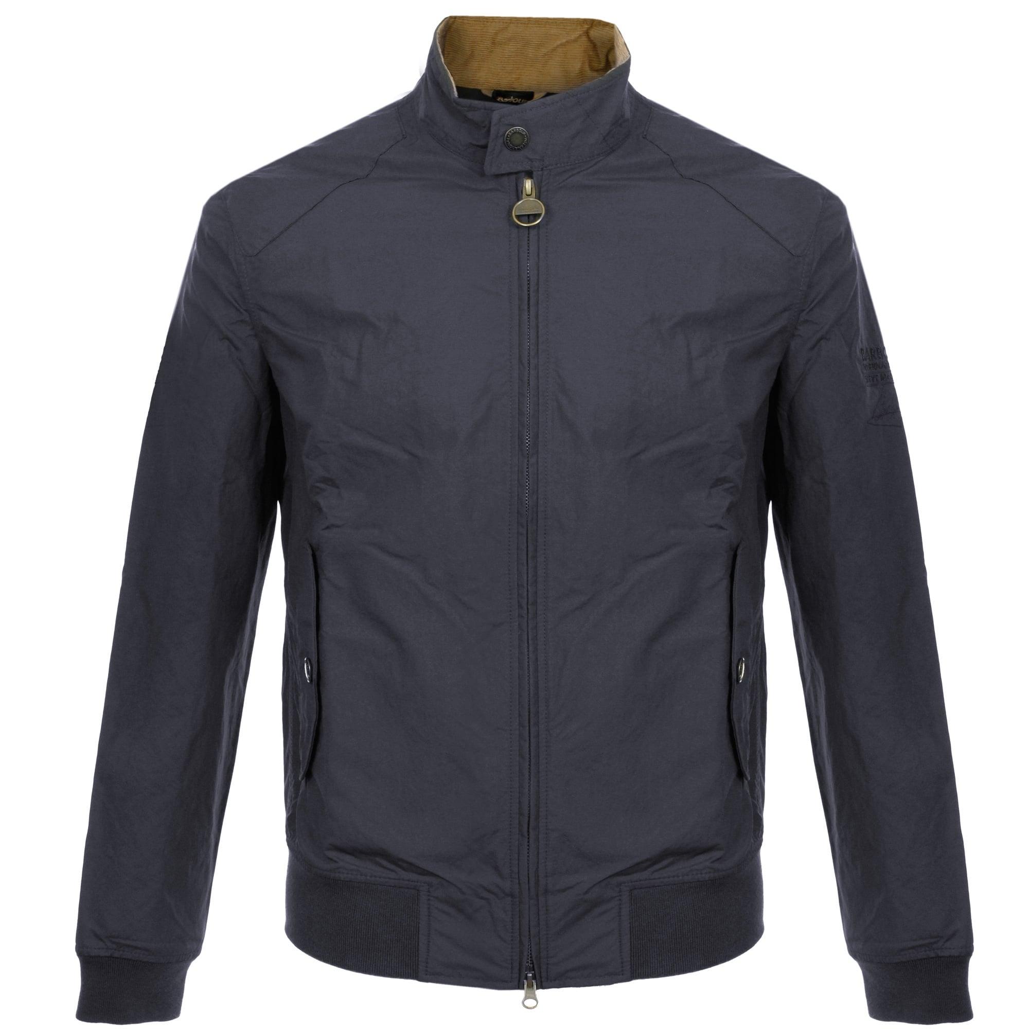 Barbour Barbour Steve Mcqueen Rectifier Harrington Navy Jacket in Blue ...