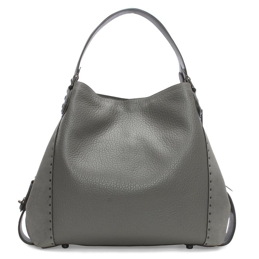bandolera Coach Vaca Edie 42 De Heather En De Piel Bolso Gray ACqwdYC