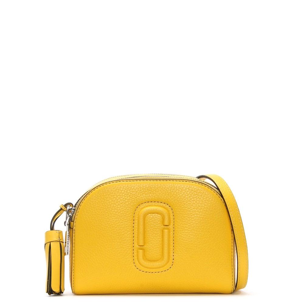 Marc jacobs Shutter Canary Leather Small Camera Bag in Yellow | Lyst