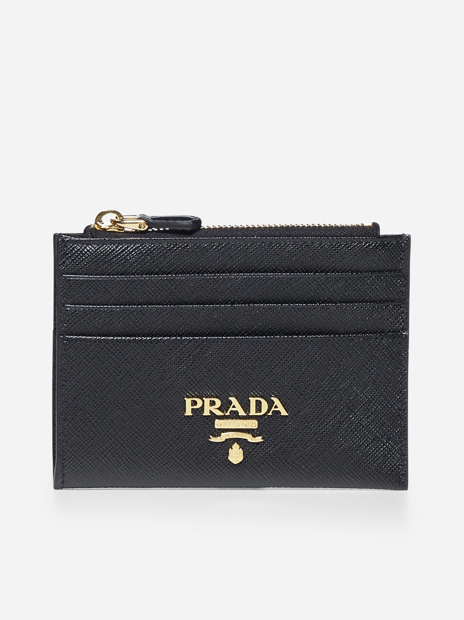 prada saffiano leather card holder price