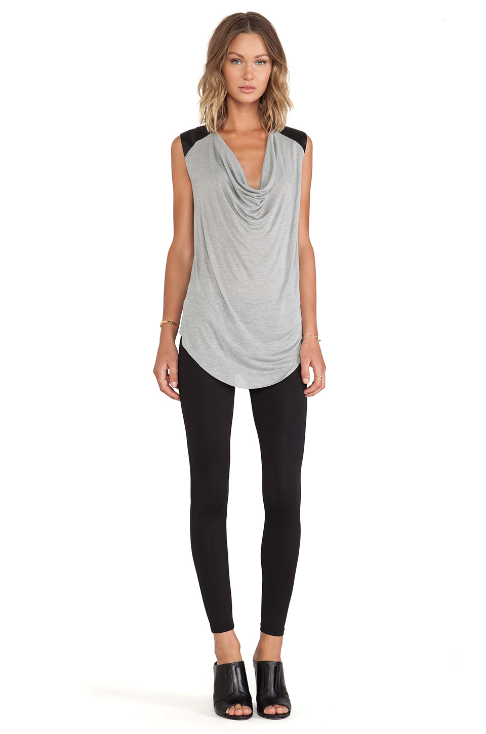 Lyst - Sen Danielle Legging in Black