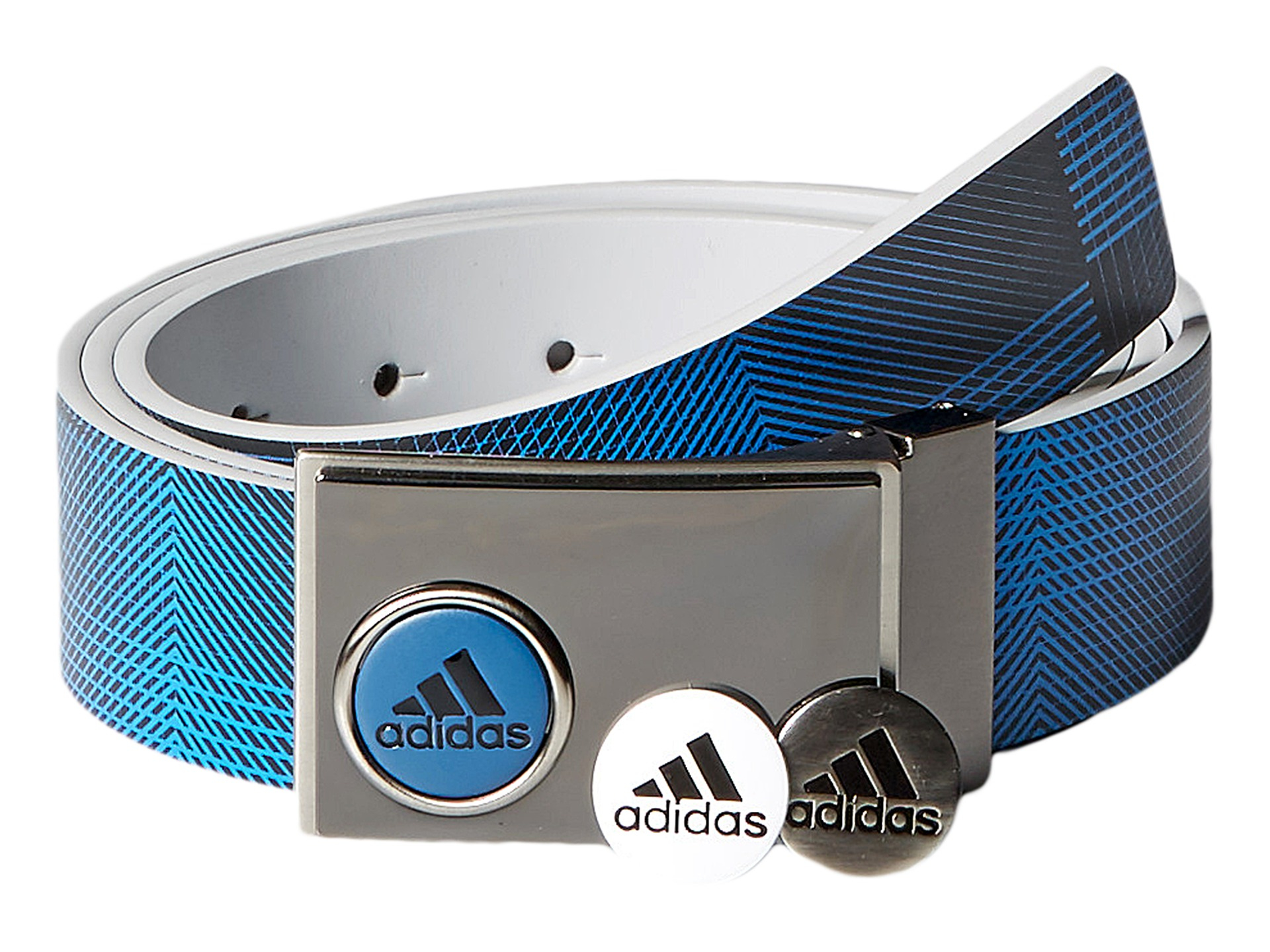 Lyst Adidas originals Ball Marker Printed Belt in Blue for Men