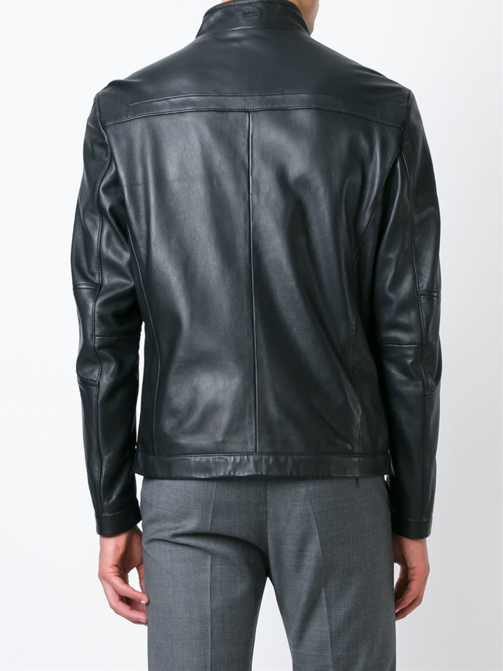 BOSS 'noskin' Jacket in Black for Men - Lyst