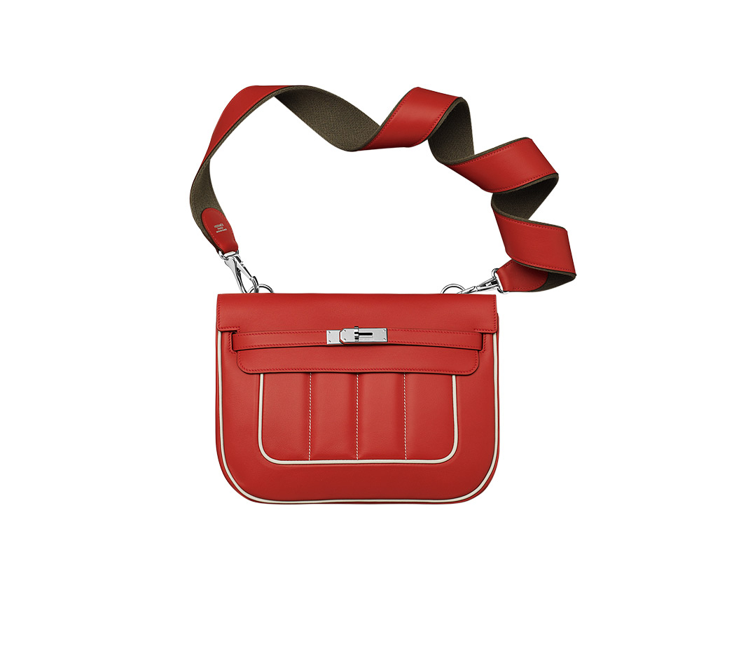 Herms Berline Sport in Red (vermilion/pearl gray) | Lyst  