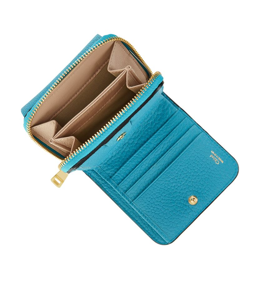 Chlo Drew Square Wallet in Blue | Lyst