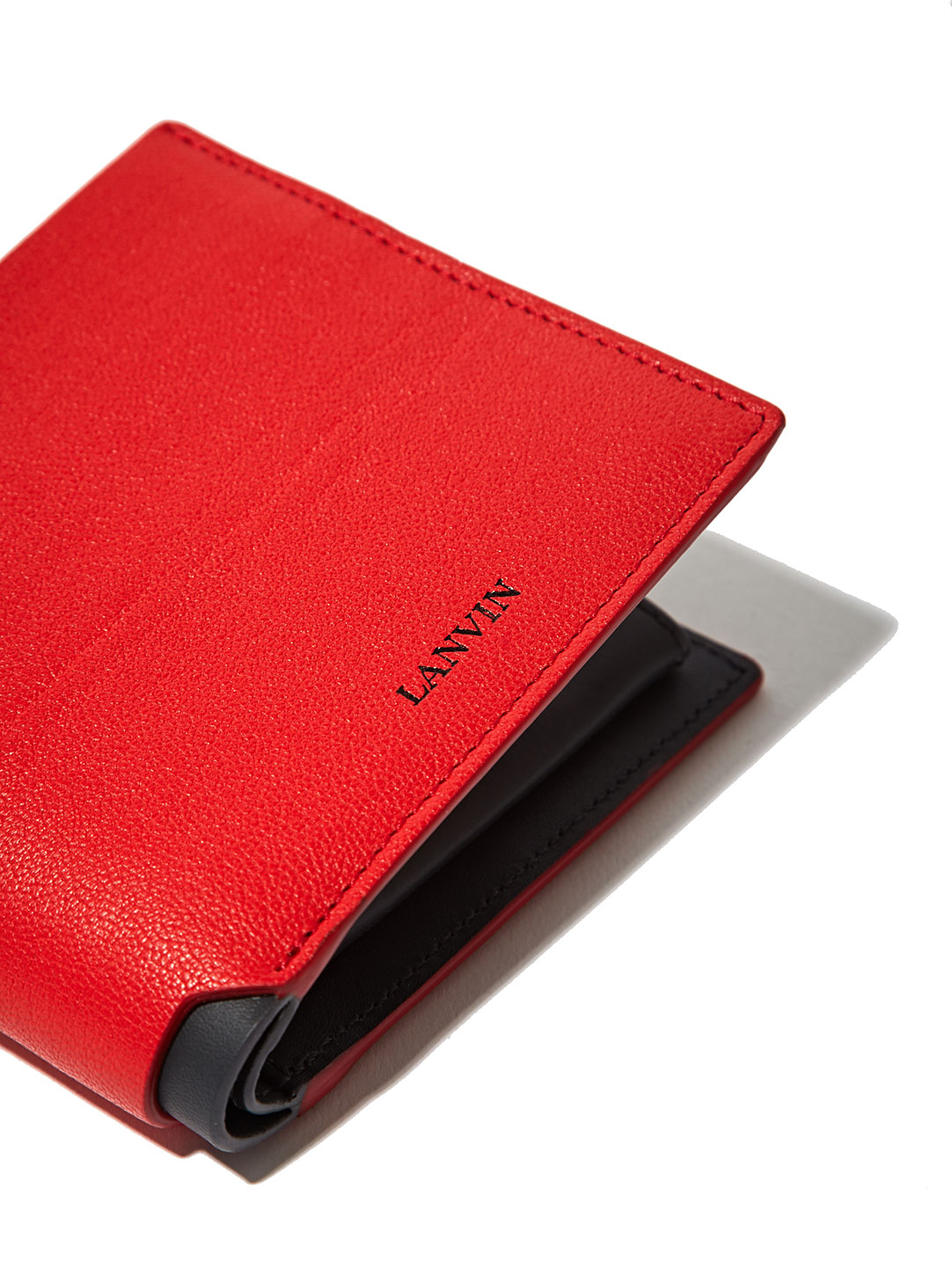 Lyst - Lanvin Mens Flip Wallet in Black for Men