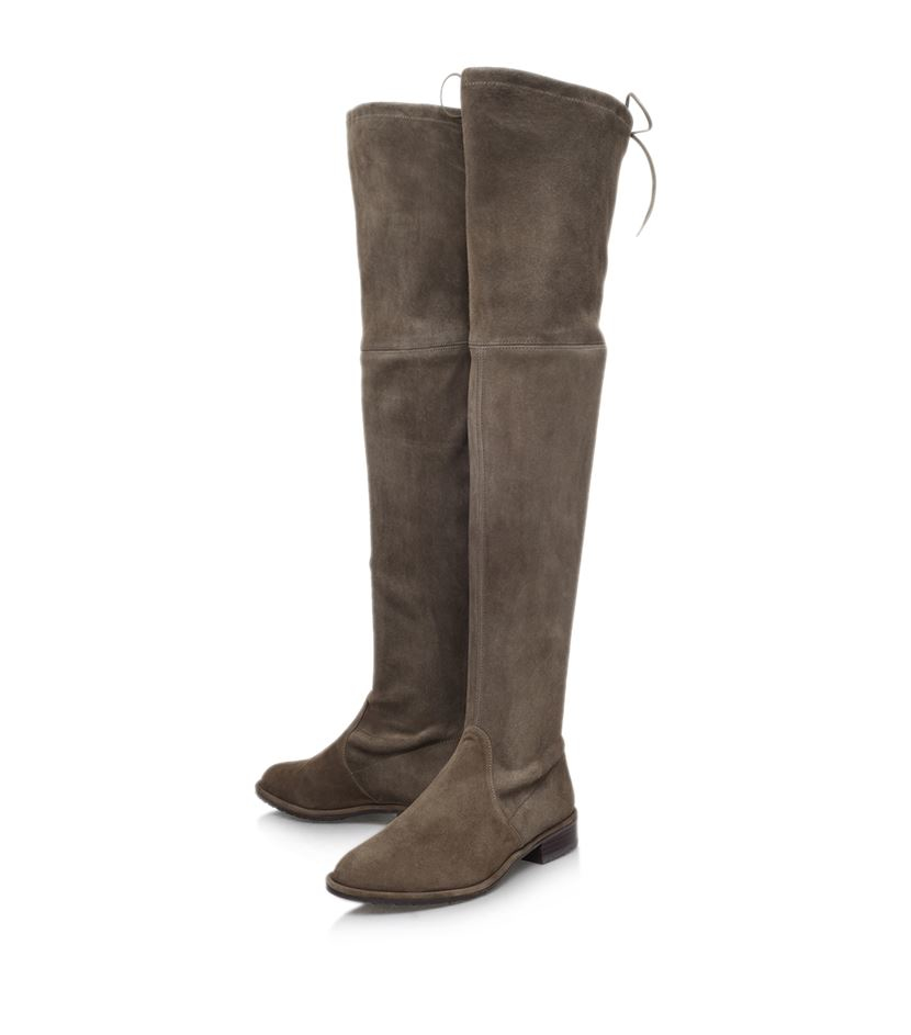 mid calf chunky boot