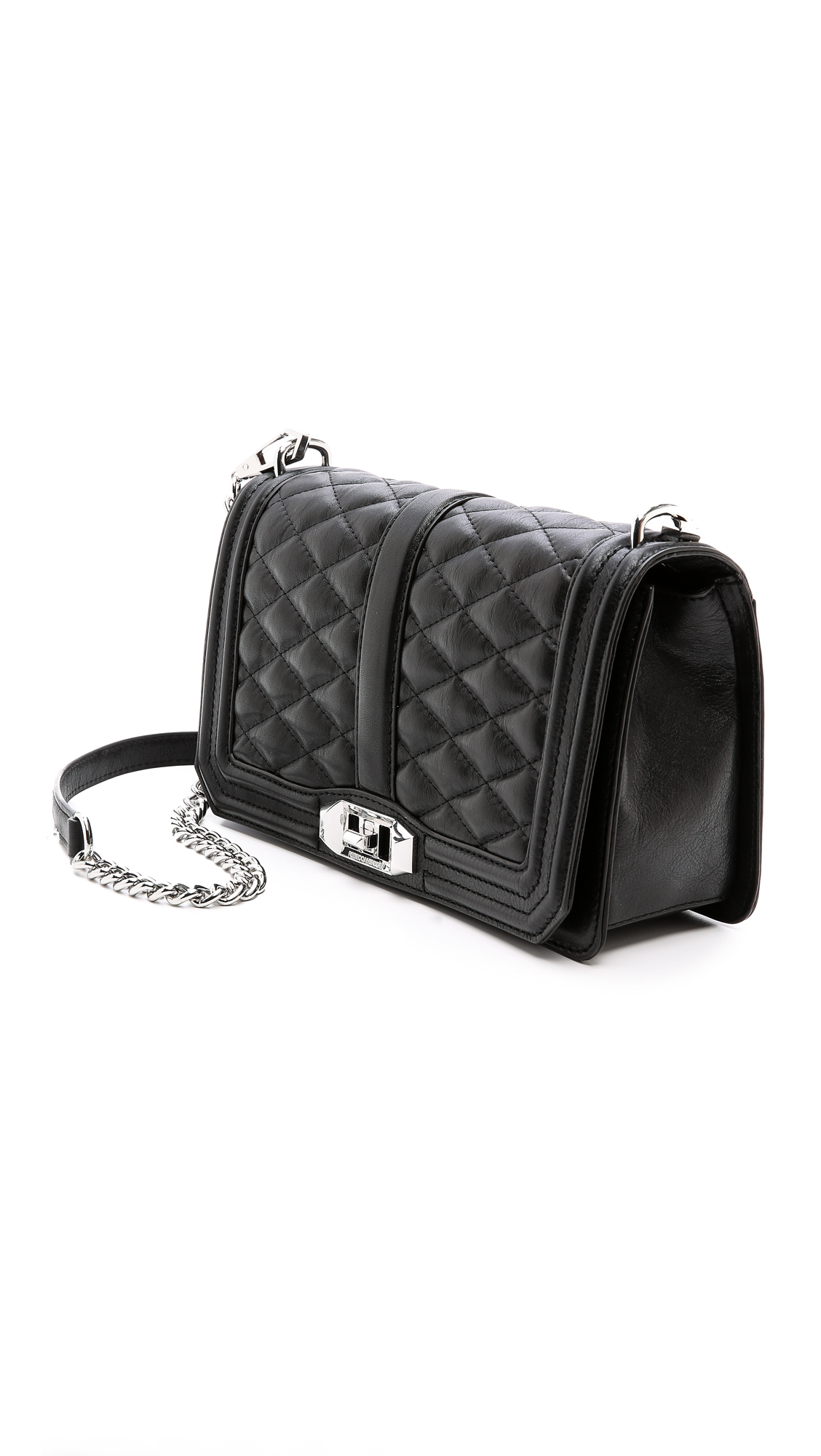 rebecca minkoff love crossbody black