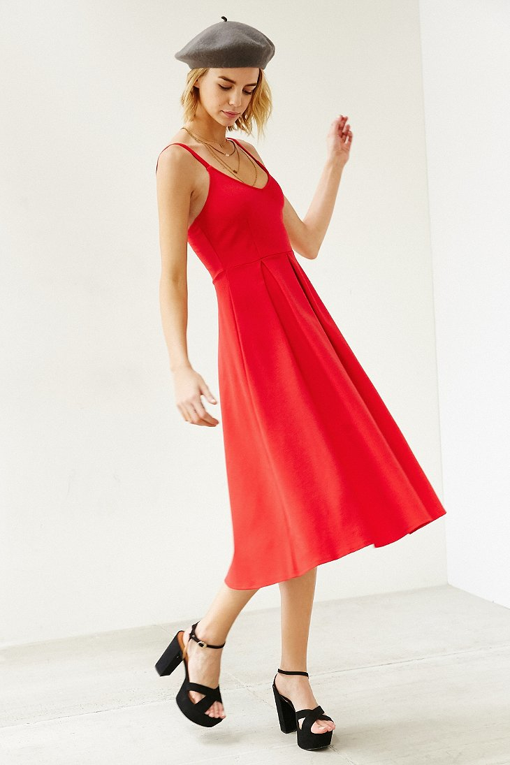 Empire Midi Dress