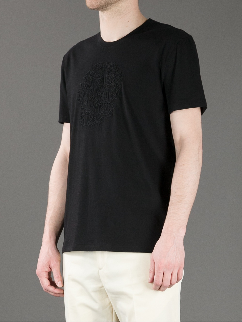 mcqueen black t shirt