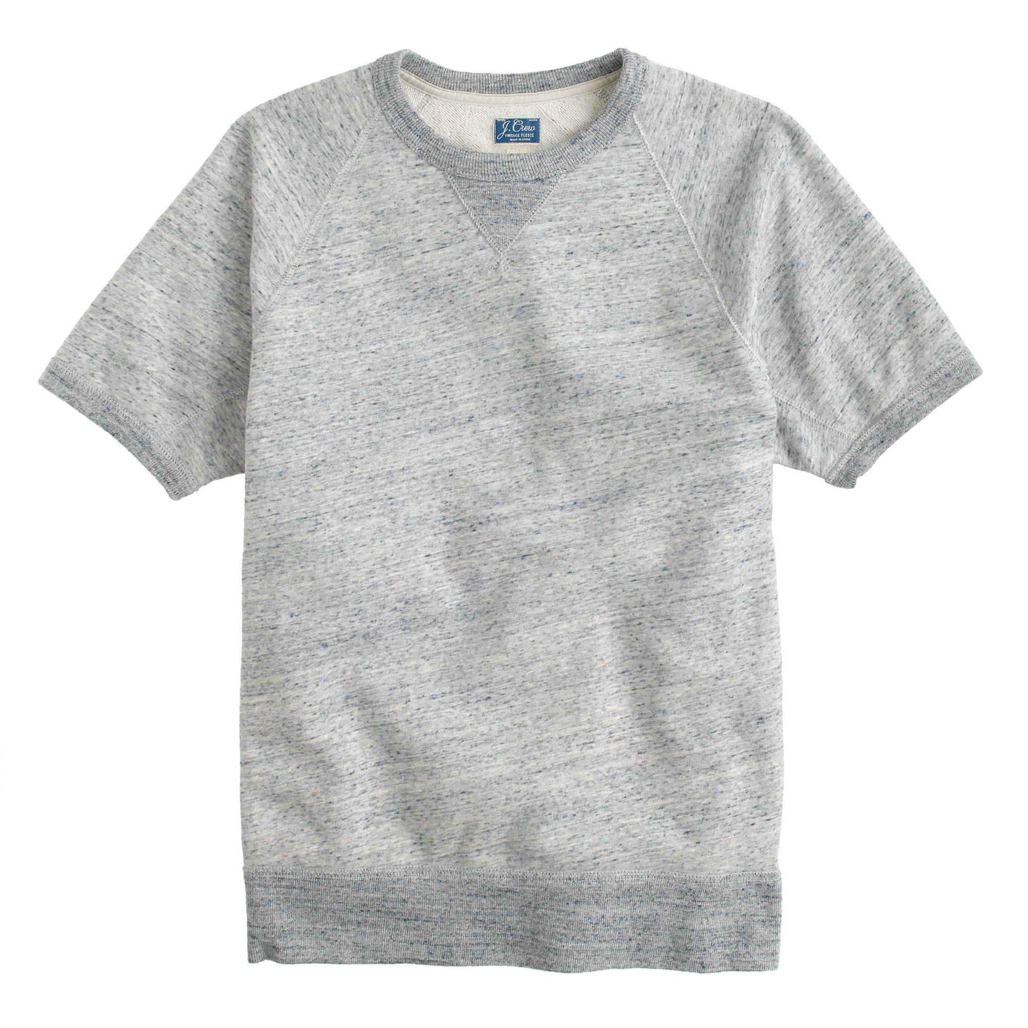 J.crew Short-sleeve Sweatshirt in Blue for Men | Lyst