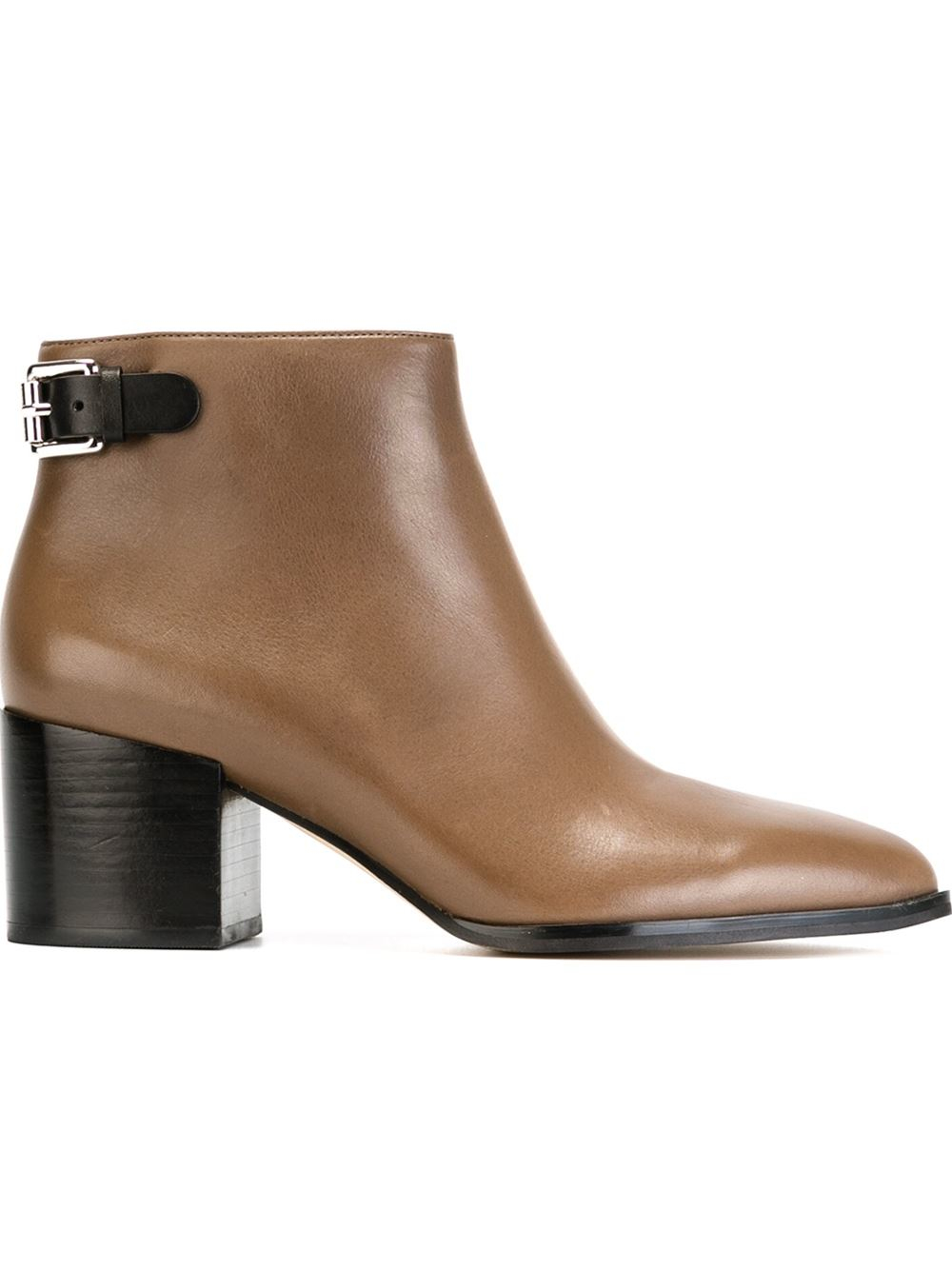 michael kors dark brown boots