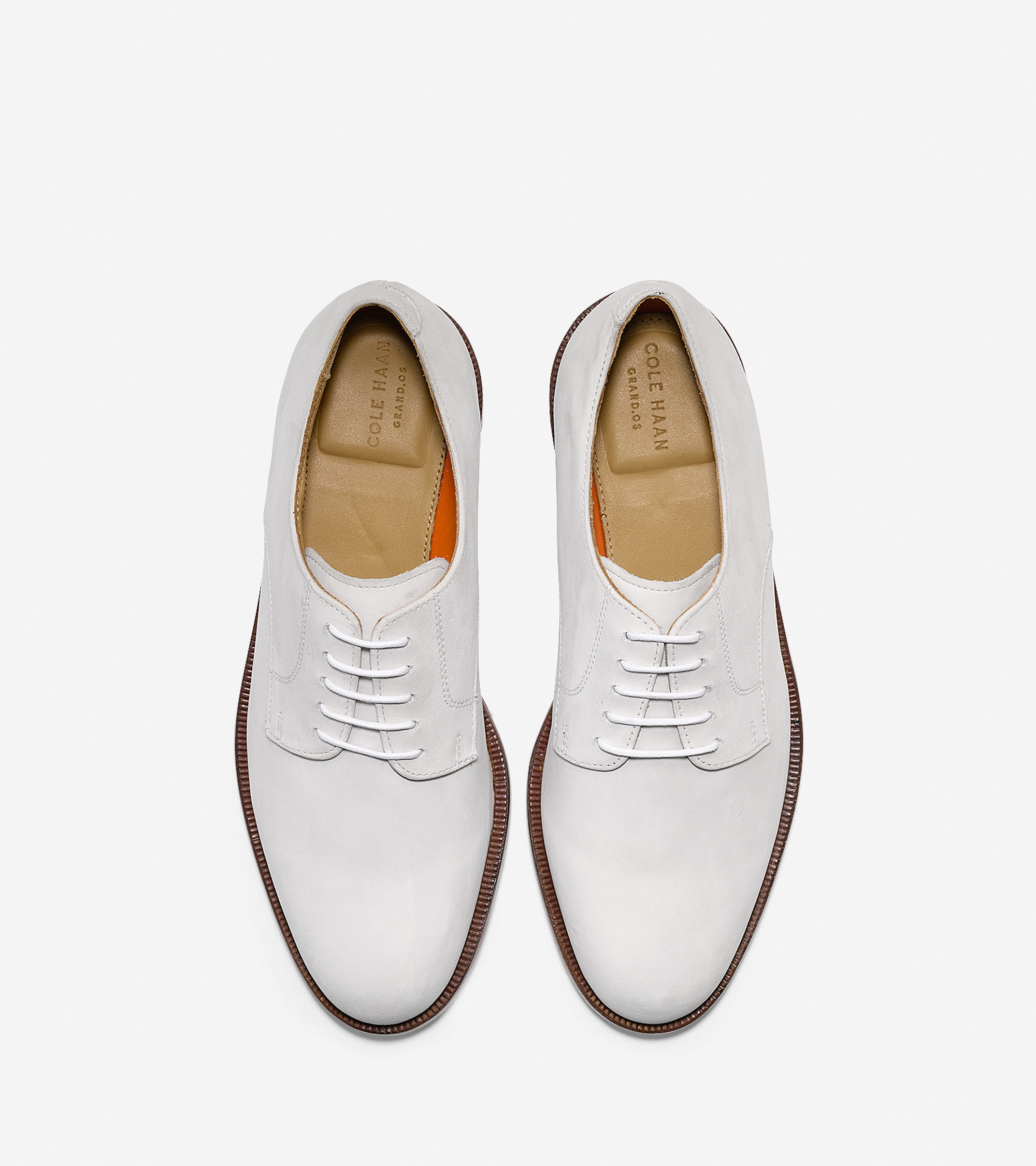 Lyst - Cole Haan Carter Grand Plain Toe Oxford in White for Men