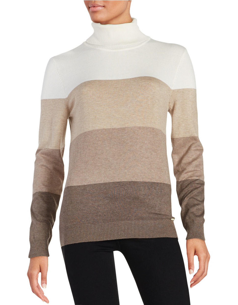 calvin klein turtleneck crop top