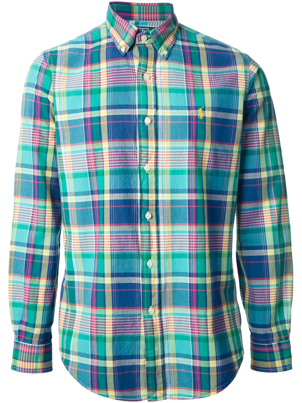 Polo Ralph Lauren Plaid Shirt For Men Lyst 1387