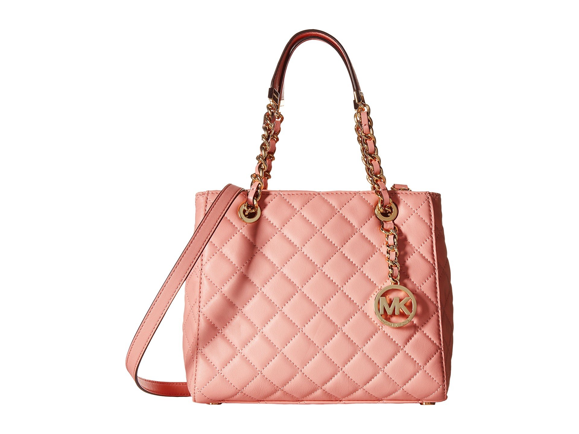 small light pink michael kors purse