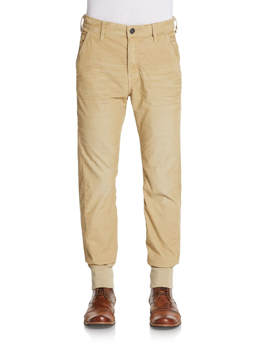 brown jogger pants mens