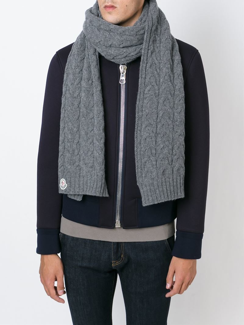 moncler grey scarf moncler grey scarf