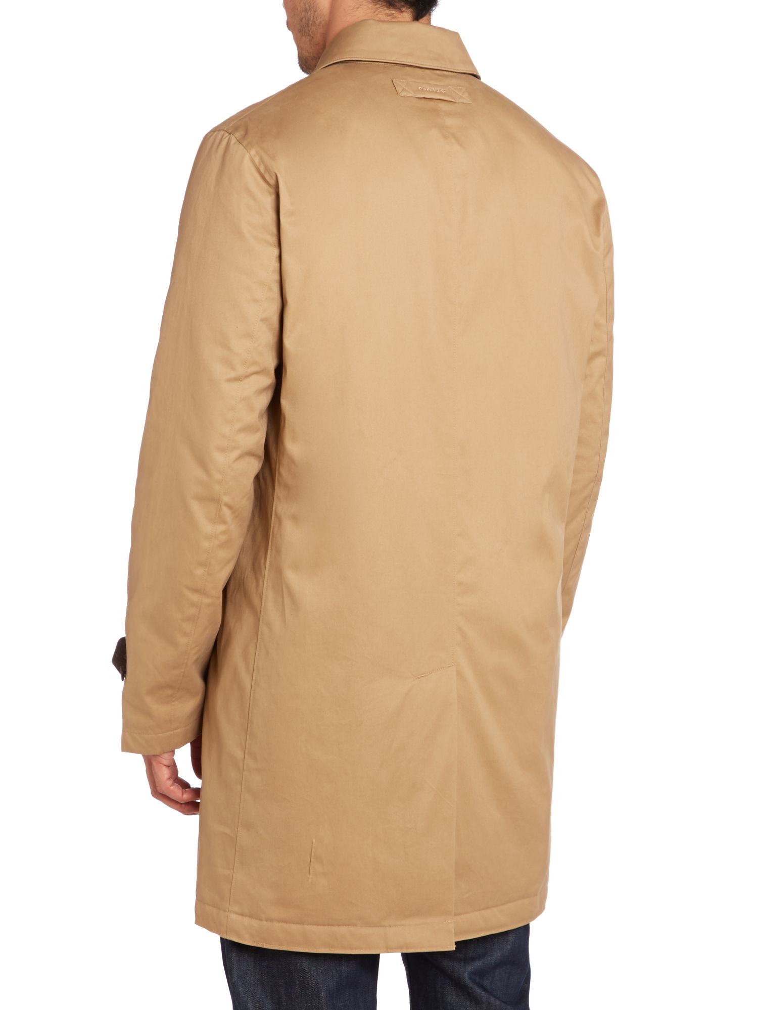 Gant Rugger Coverup Coat In Natural For Men Lyst