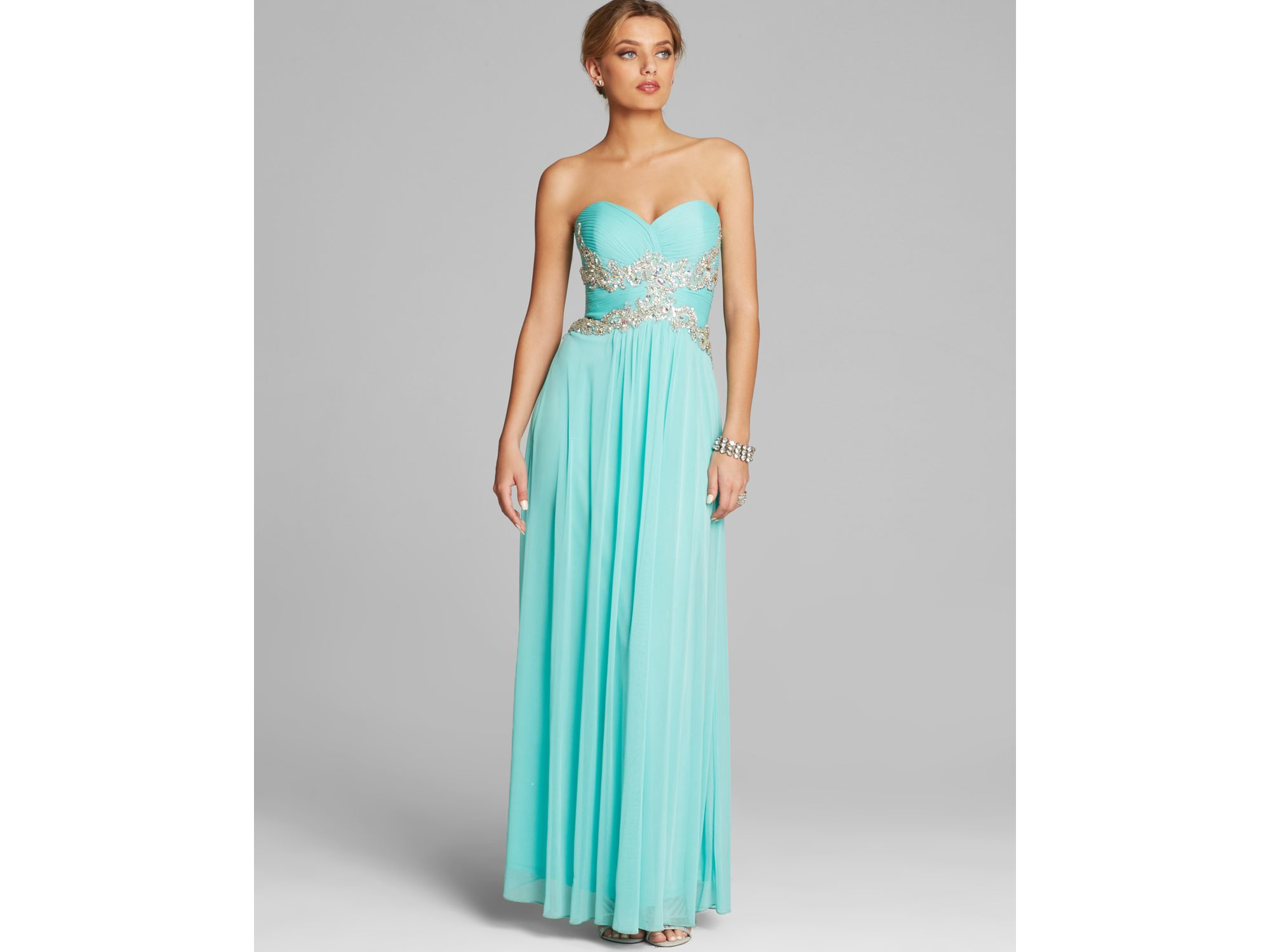 Beaded Bustier Dress