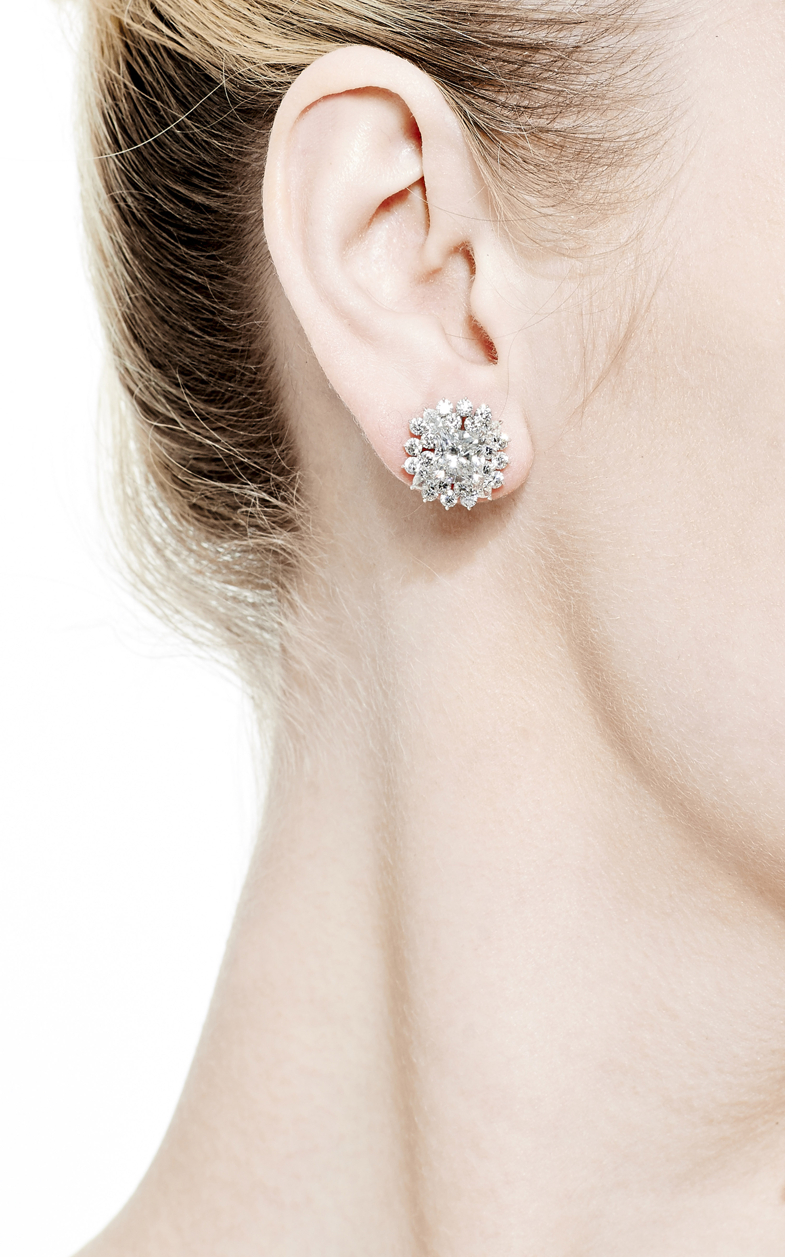 Lyst Kwiat Platinum Diamond Cer Earrings In Metallic Gallery