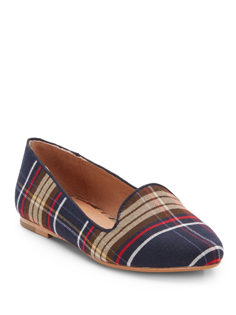 Joie Day Dreaming Plaid Loafers in Multicolor for Men (navy multi) | Lyst