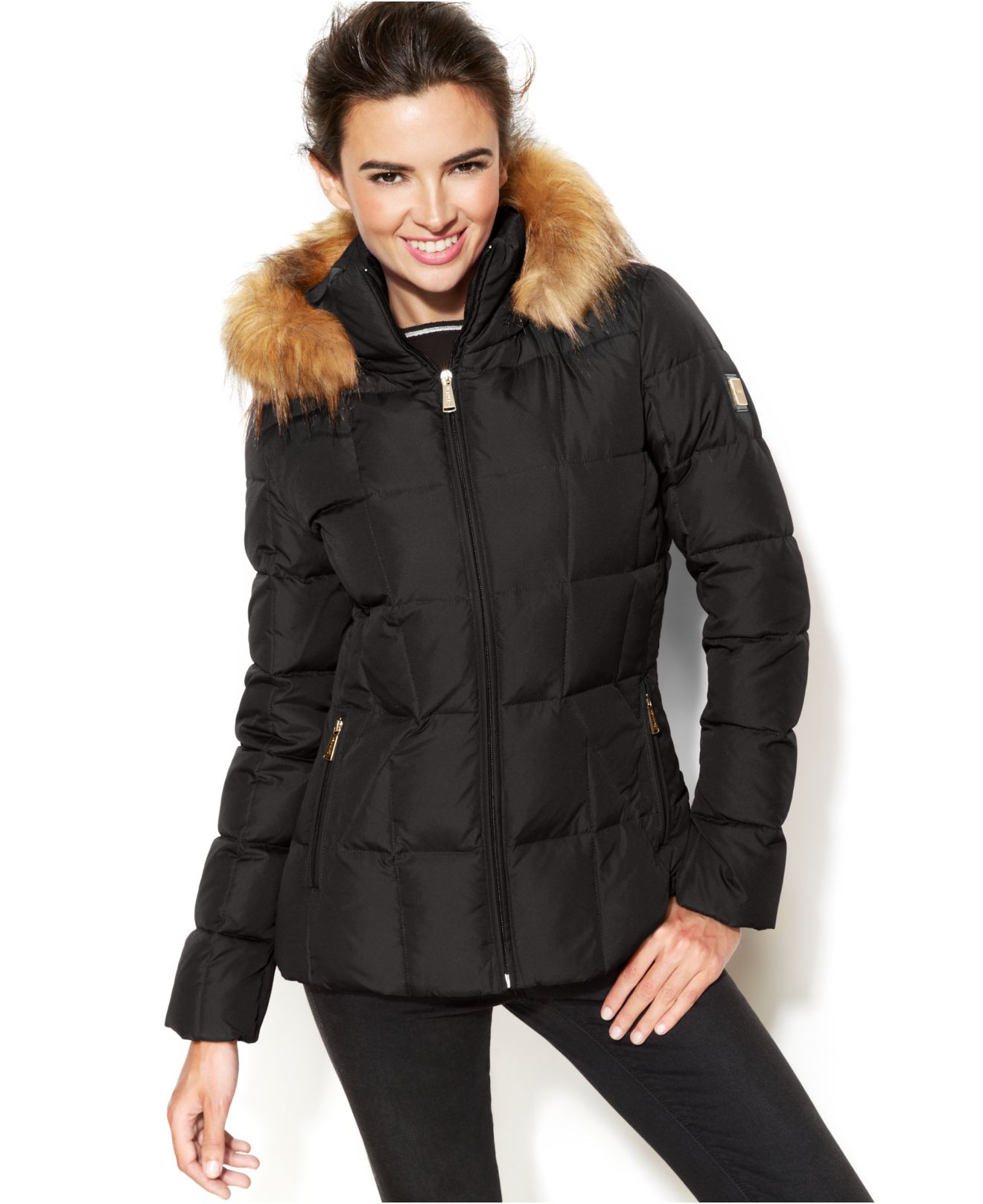Lyst Calvin Klein Pe E Faux Fur Trim Hooded Puffer Parka Low Priced E0294 Lyst Calvin Klein Pe E Faux Fur Trim Hooded Puffer Parka Low Priced E0294