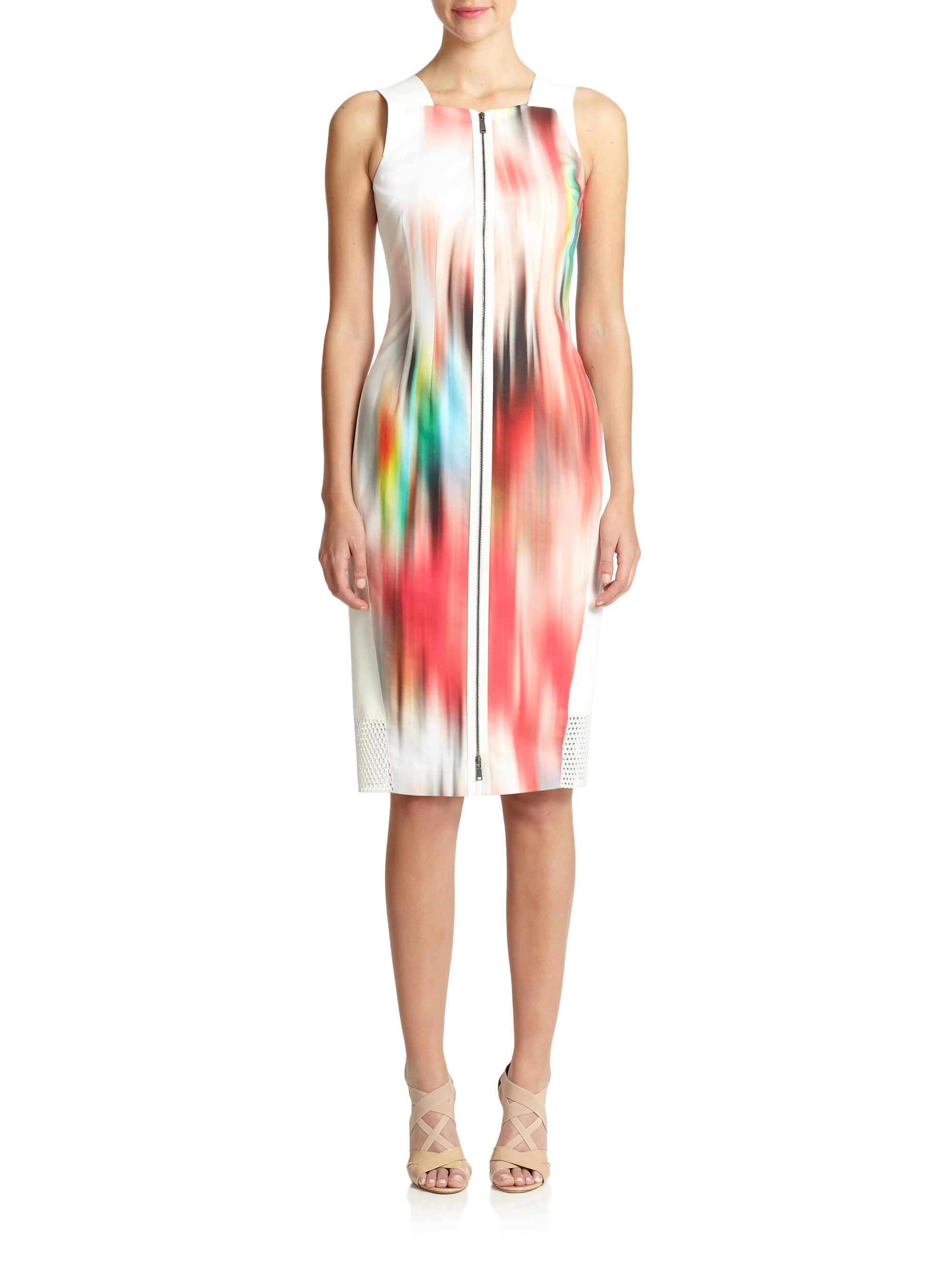 Lyst - Elie Tahari Davis Dress in White