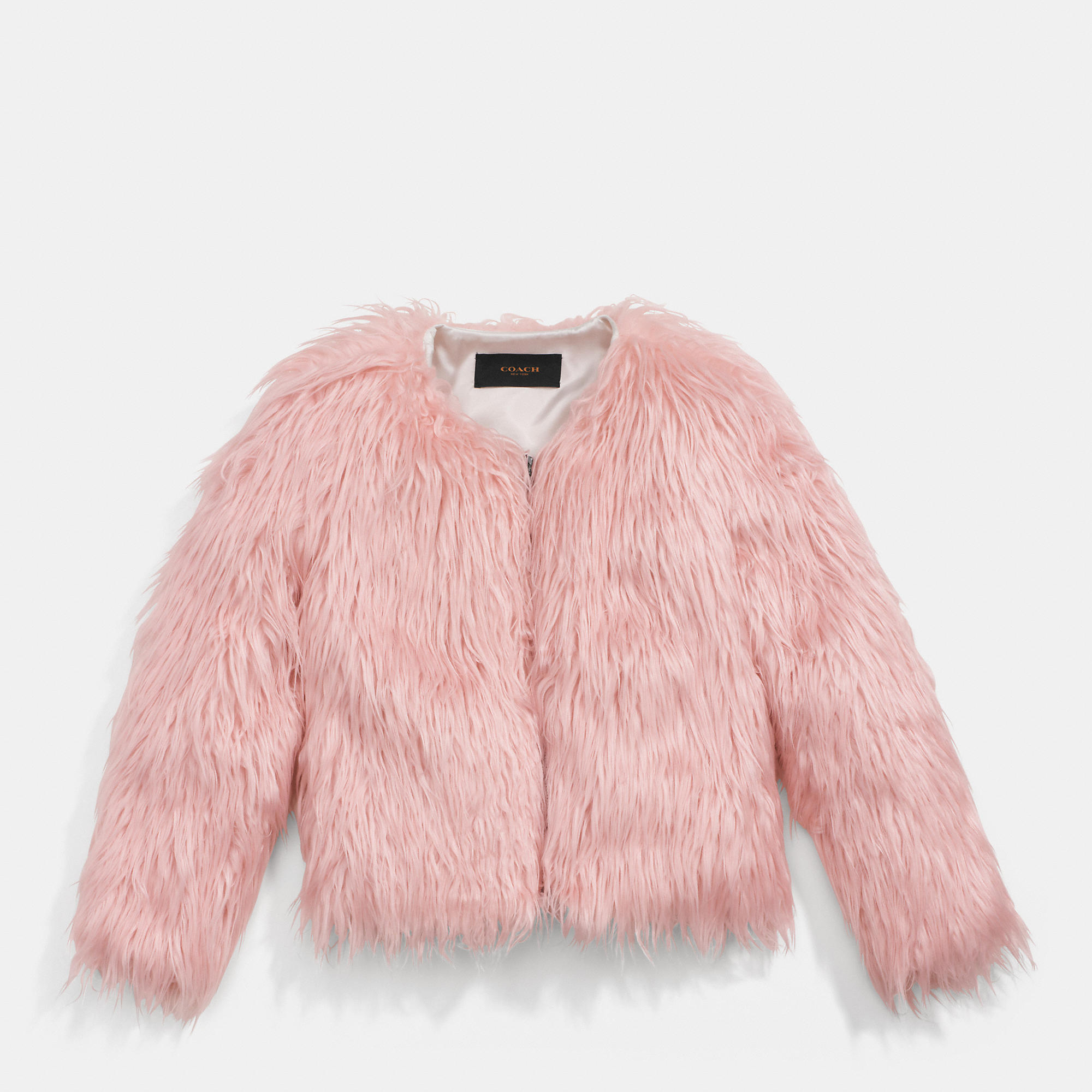 Pink Faux fur Jacket