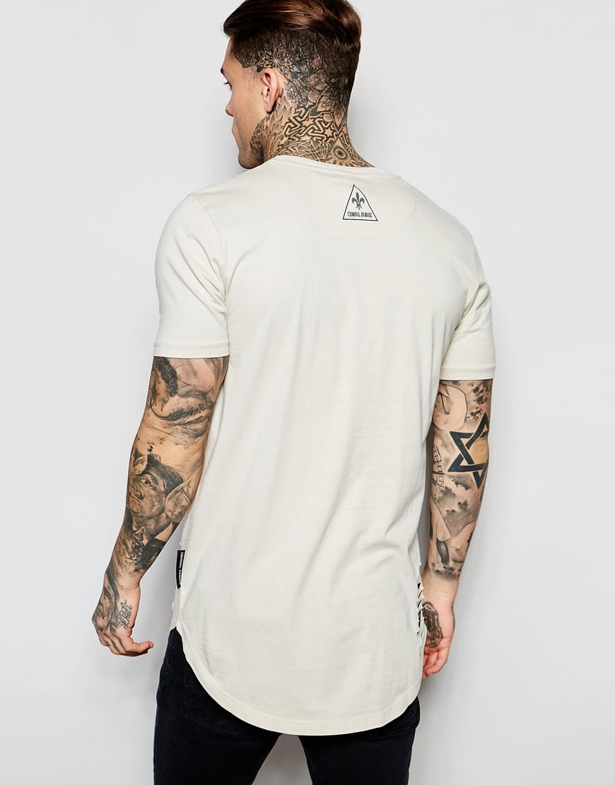 white damage shirt