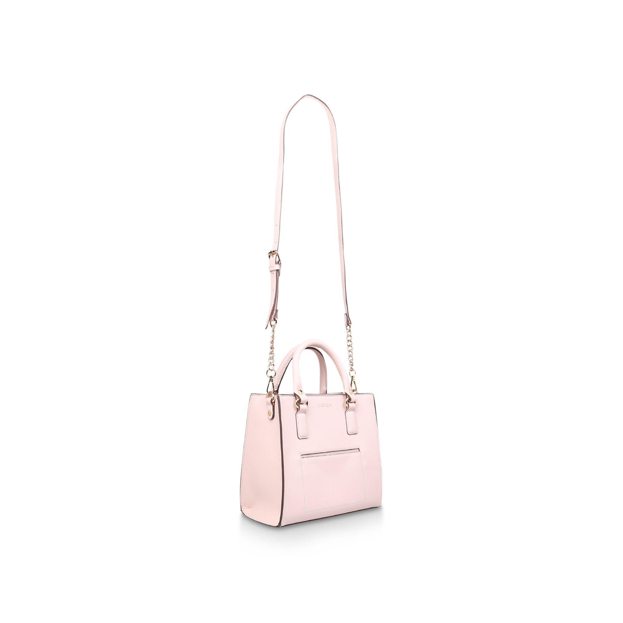 Carvela Kurt Geiger Pink 'simba Pocket Purse Tote' Bag in Pink Lyst