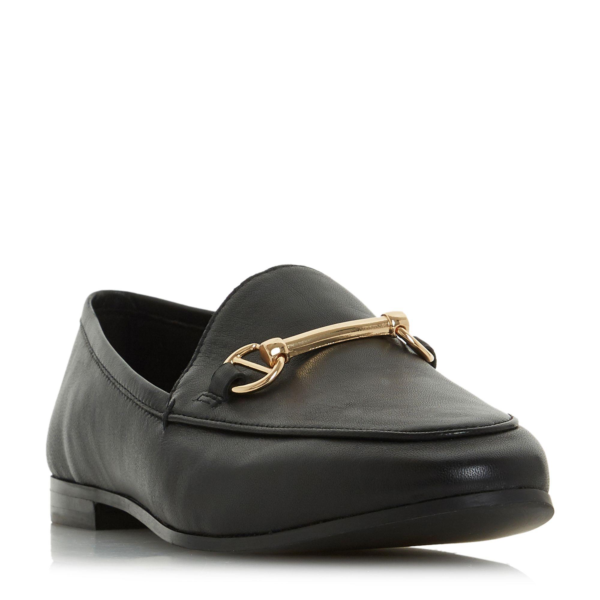 dune grover leather loafers