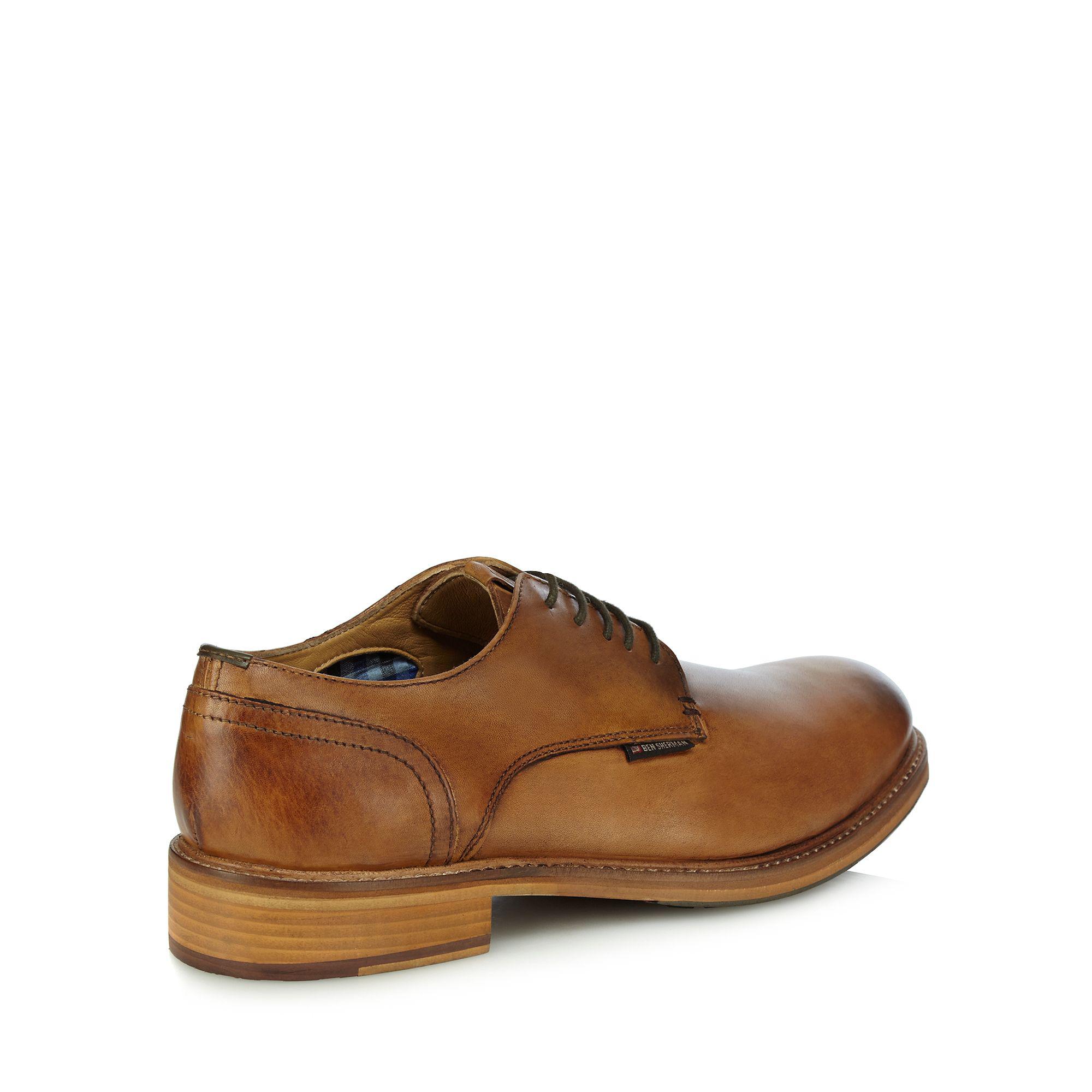 Ben Sherman Tan Leder Derby Schuhes in Braun for Men Lyst Ben Sherman Tan Leder Derby Schuhes in Men Braun for Men in Lyst f3c02b