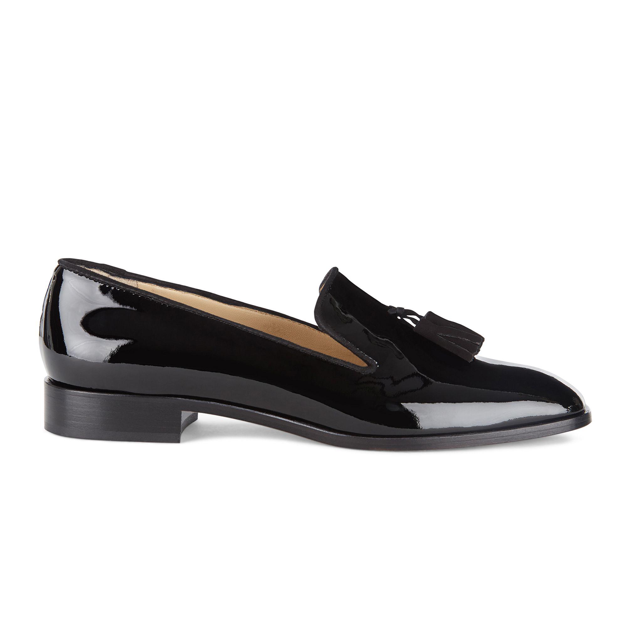 Hobbs Black 'cecilia' Loafers in Black - Lyst