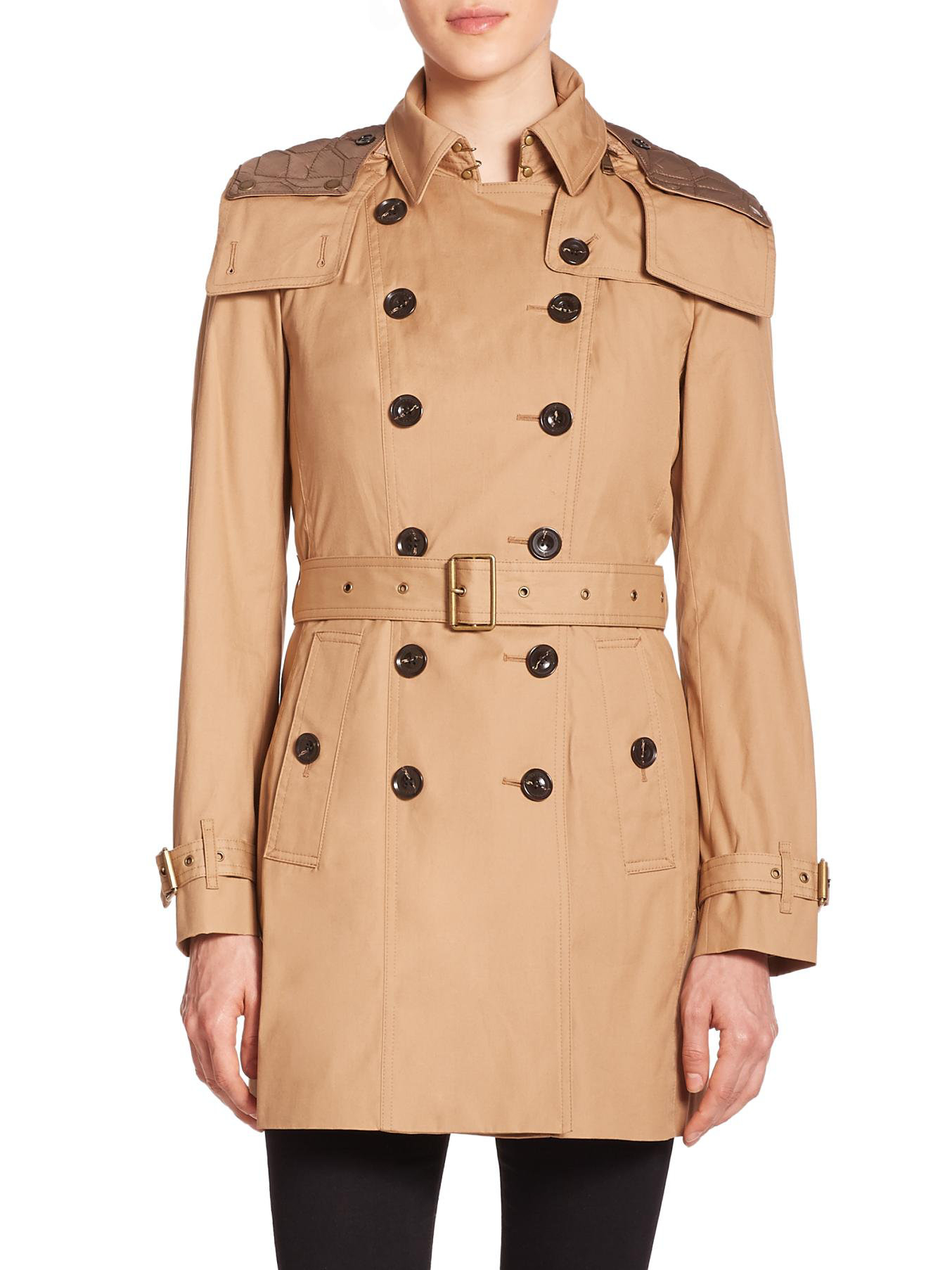 Burberry Reymoore Trench Coat in Natural | Lyst